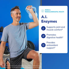Pure Encapsulations AI Enzymes ingredients pineapple papaya derived components.