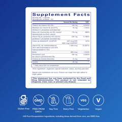 Pure Encapsulations B6 Complex capsules ready to take as part of a routine.