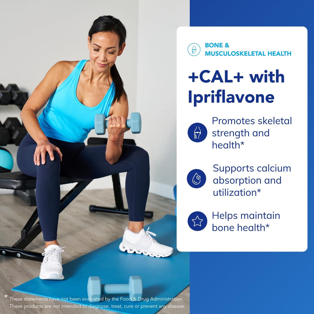 Pure Encapsulations +Cal+ daily dose near the bottle for easy routine