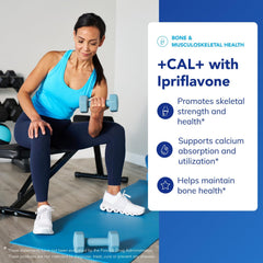 Pure Encapsulations +Cal+ daily dose near the bottle for easy routine