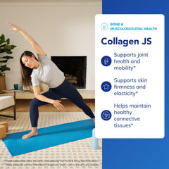 Pure Encapsulations Collagen JS label detail highlights BioCell Collagen.