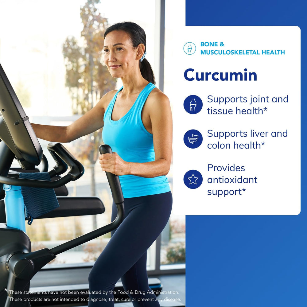 Pure Encapsulations Curcumin label close-up highlights allergen-free clean-label focus.