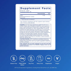 Pure Encapsulations DHEA 5mg bottle shown for easy daily supplementation.