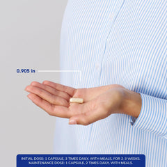 Ingredient list emphasizes manganese ascorbate and vitamin C for collagen formation.