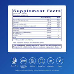 Pure Encapsulations Hist Reset tablets shown for immune and histamine support.