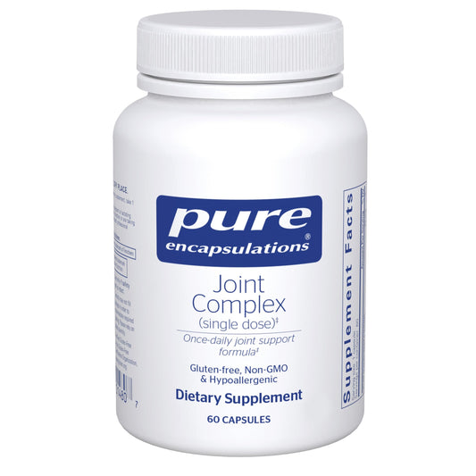 Pure Encapsulations Joint Complex bottle ready for daily mobility support.