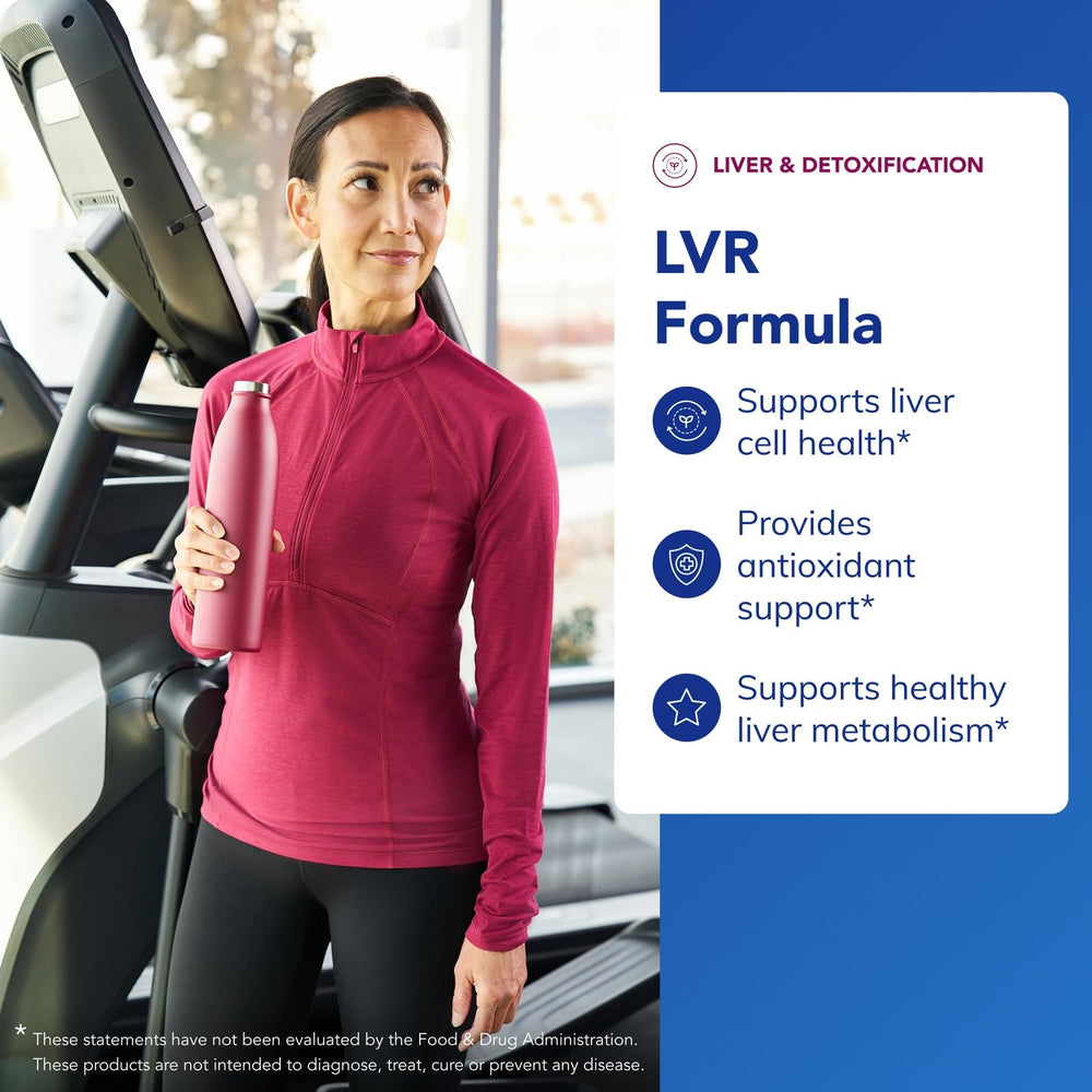 Pure Encapsulations LVR Formula packaging box, ready for daily liver support routine.