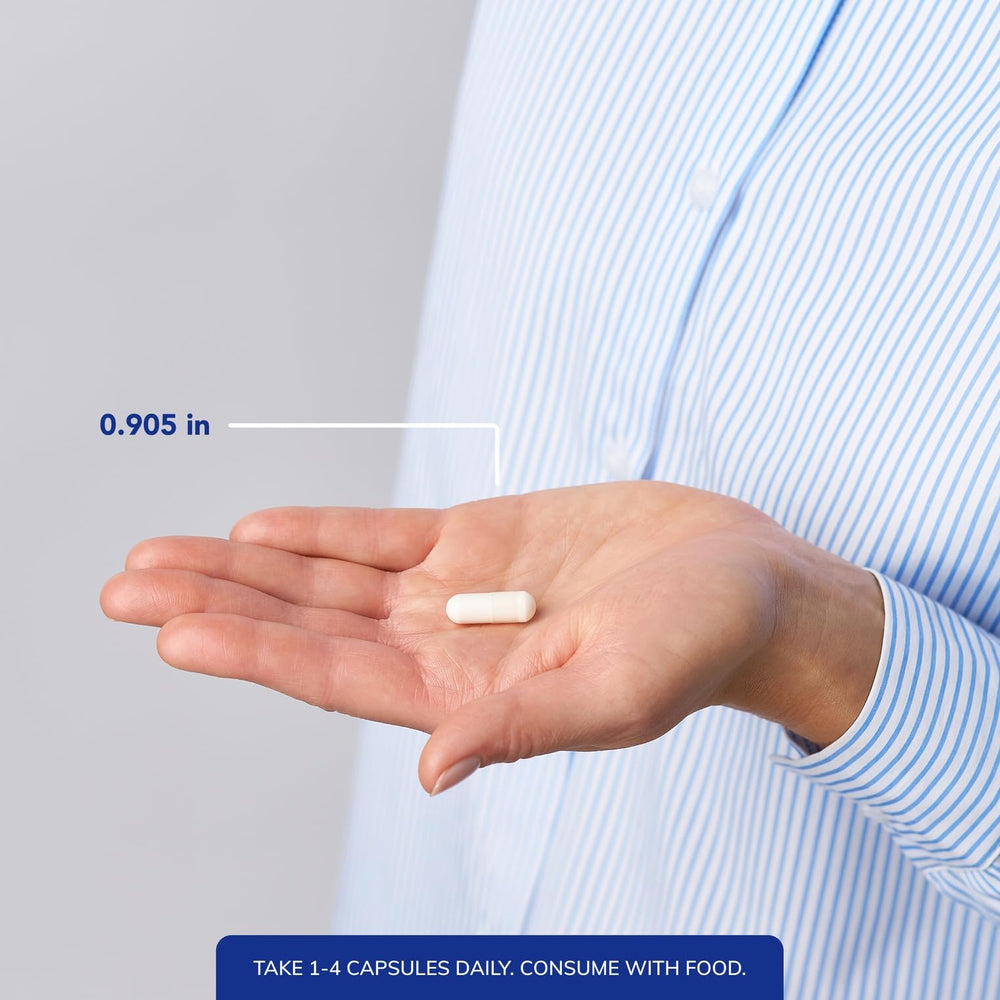 Pure Encapsulations Magnesium Citrate capsule closeup highlights smooth texture for easy swallowing.