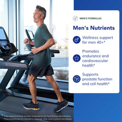 Pure Encapsulations Men's Nutrients capsules close-up, smooth texture for easy swallowing