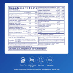 Pure Encapsulations O.N.E. Multivitamin capsules closeup showing small, easy-to-swallow tablets.