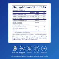 PureDefense with NAC capsules closeup—convenient daily immune support for busy lifestyles.