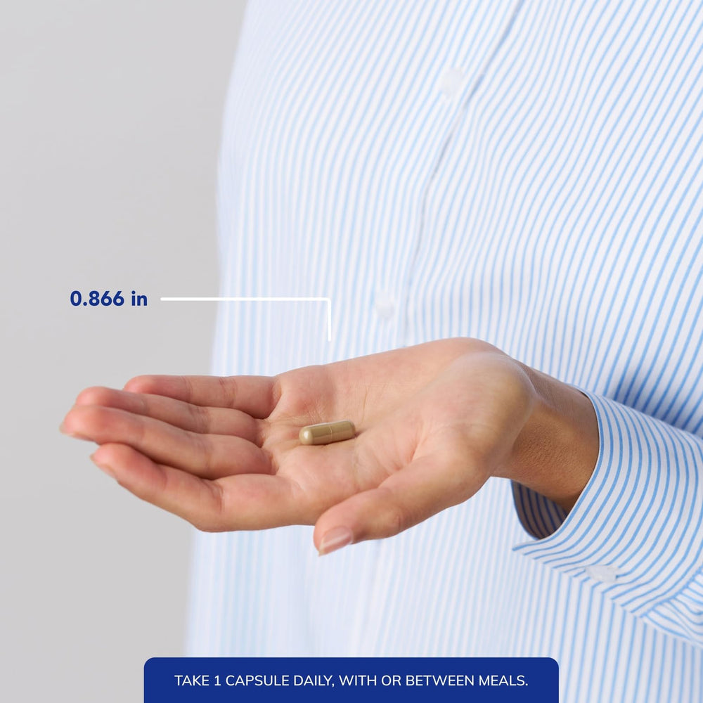Pure Encapsulations Resveratrol EXTRA bottle beside a glass of water