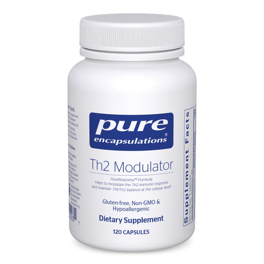 Pure Encapsulations Th2 Modulator bottle for daily immune balance support.