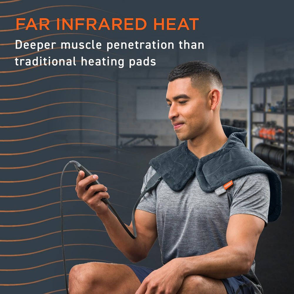 InfraWave ceramic beads close-up showing deep warmth