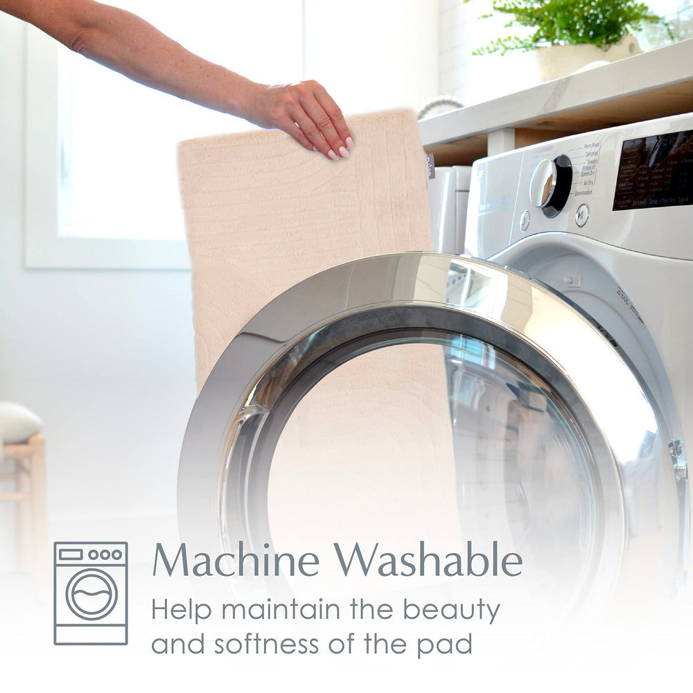 Moist heat option on the PureRadiance pad allows deeper warmth with light spraying.