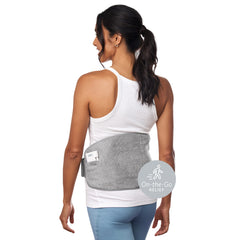 Pure Enrichment PureRelief cordless wrap on the go provides portable warmth.