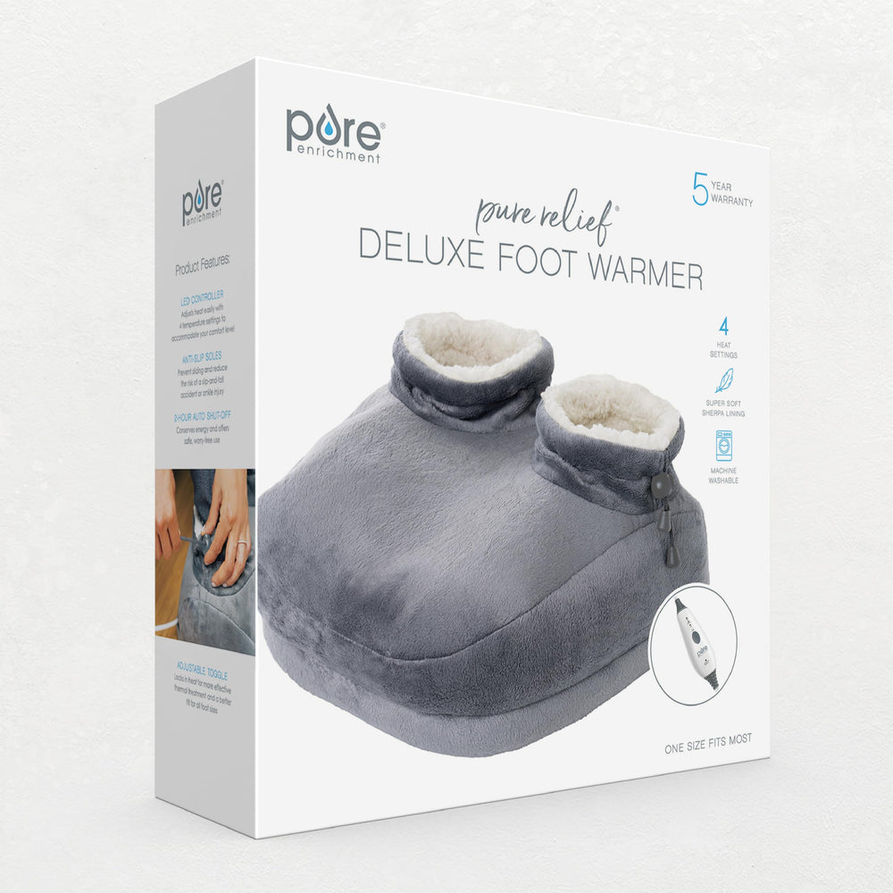 Pure Enrichment PureRelief Deluxe Foot Warmer is ideal for home or office use