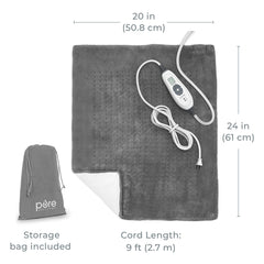 Pure Enrichment PureRelief detachable LCD controller for convenient use and storage.