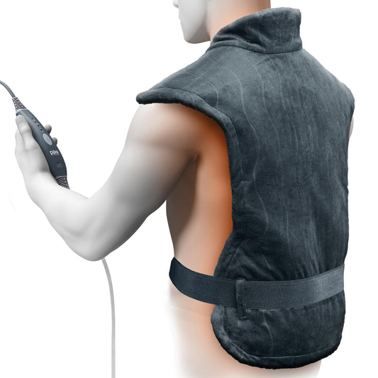 Pure Enrichment PureRelief Pro back and neck heating pad in full view for targeted warmth