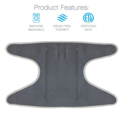 Pure Enrichment PureRelief universal arm wrap provides adjustable warmth along the arm