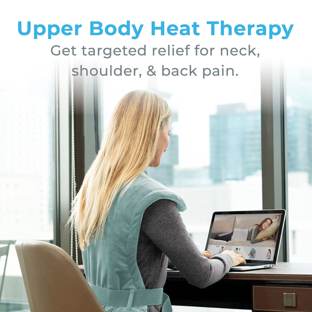 Pure Enrichment PureRelief XL heat settings dial enables custom warmth
