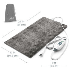Pure Enrichment PureRelief XL six heat settings for customizable warmth