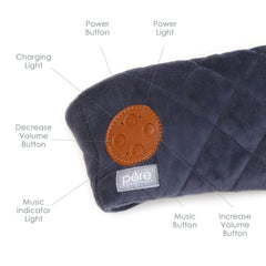 Pure Enrichment Wave Eye Mask offers three white-noise sounds for relaxation