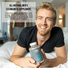 Morning routine with Stay Ready Fiber before breakfast.