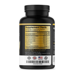 Pure Micronutrients Prostate Health USA-made badge indicates quality manufacturing