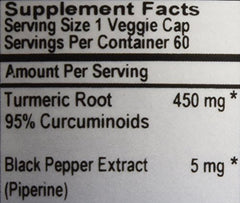 Pure Mountain Botanicals kosher vegan symbol with turmeric product for trusted certifications.