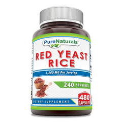 Pure Naturals Red Yeast Rice bottle for daily wellness routine