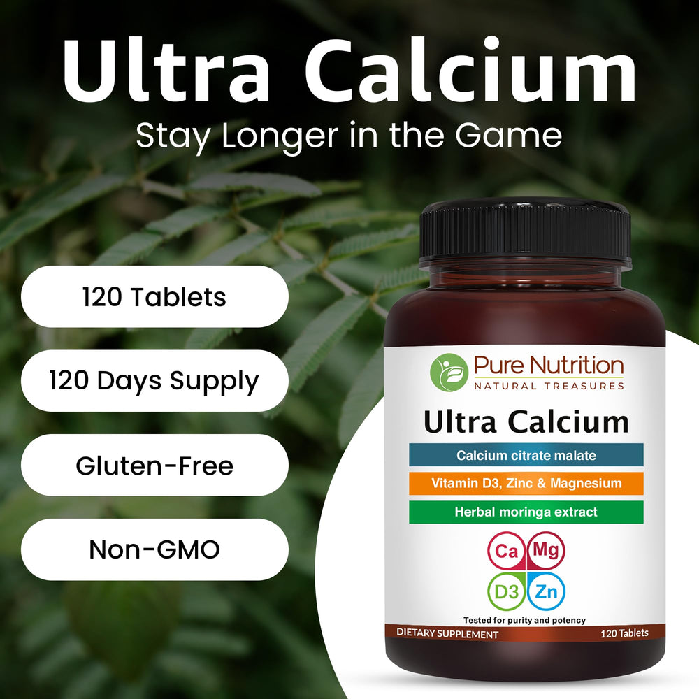 Label highlights vitamin D3 and K2 for comprehensive mineral balance