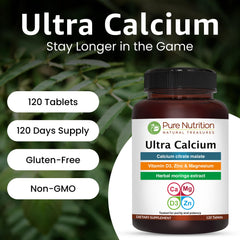 Label highlights vitamin D3 and K2 for comprehensive mineral balance