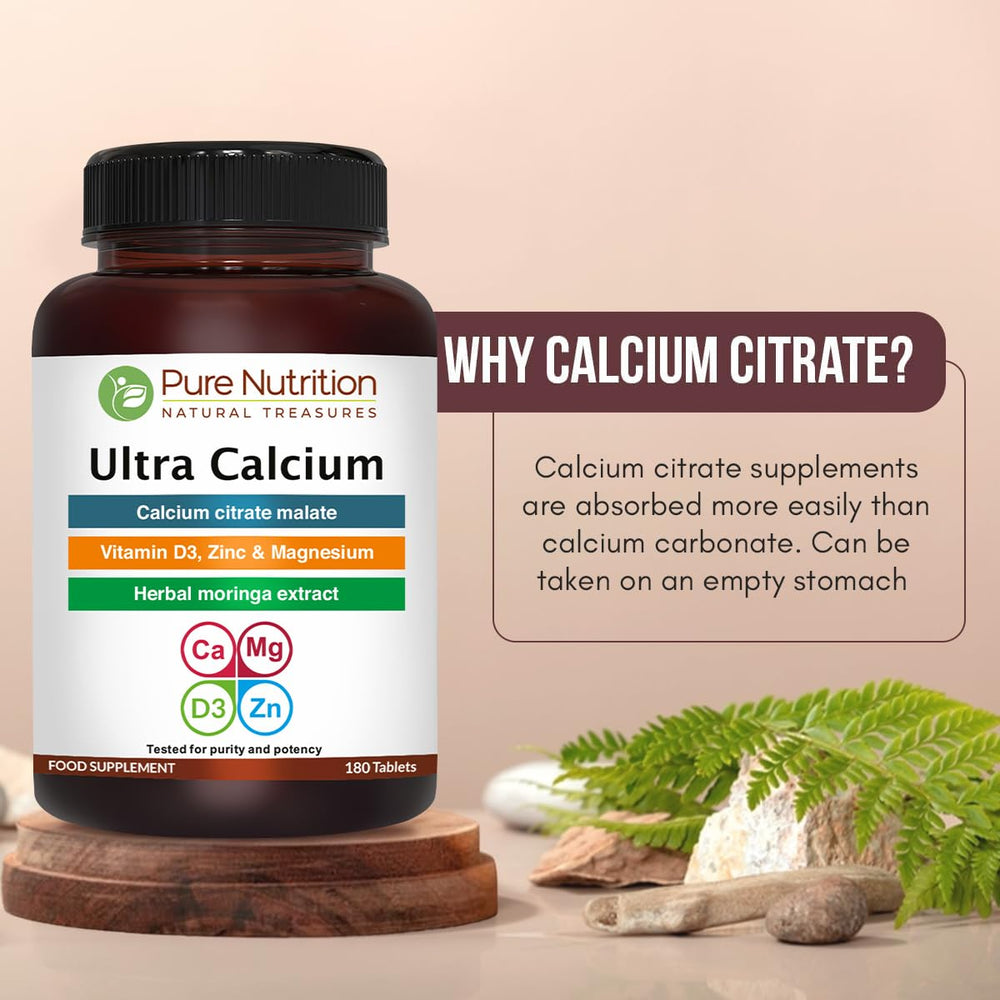 Pure Nutrition Natural Treasures zinc ingredient label indicating added trace mineral support