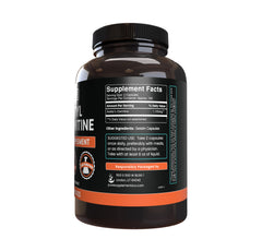 Pure Original Ingredients Acetyl L-Carnitine capsules close-up for a simple daily routine.