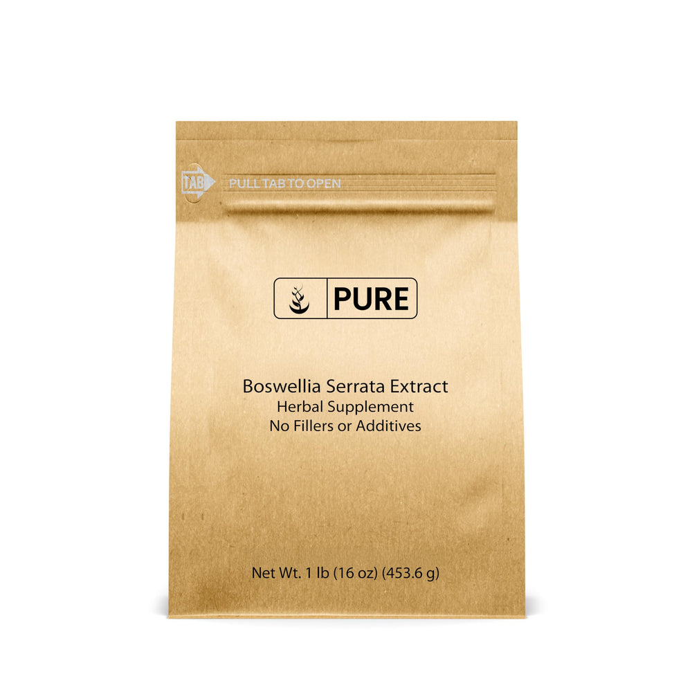 Pure Original Ingredients Boswellia Serrata extract powder in bag for pure daily supplementation