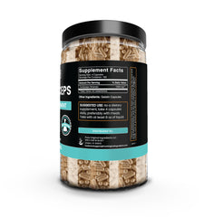 Pure Original Ingredients Cordyceps packaging highlighting additive-free formula