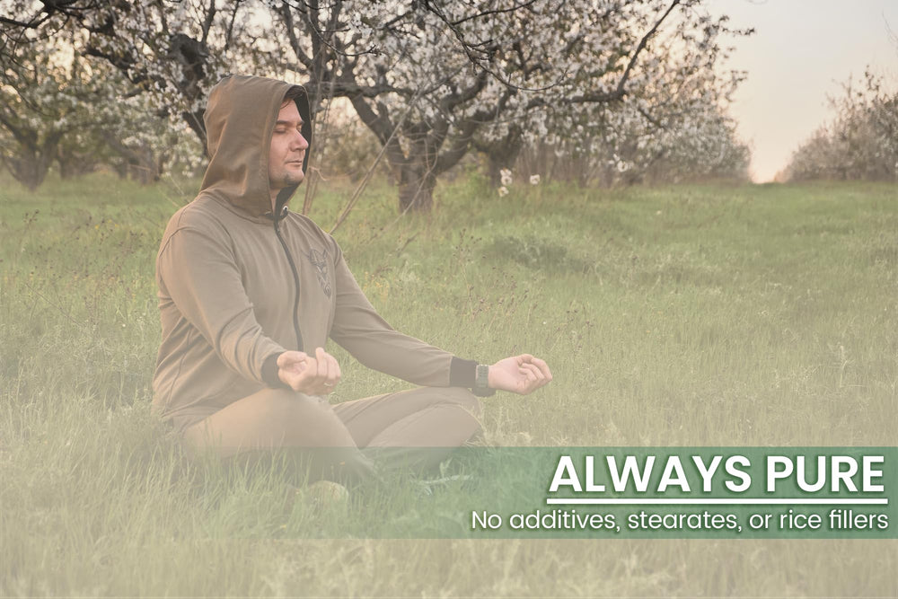 Pure Original Ingredients Houttuynia Cordata capsules inside the bottle