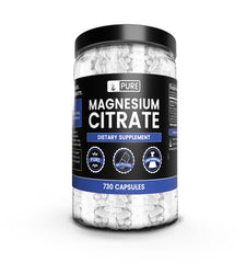Pure Original Ingredients Magnesium Citrate bottle front view for daily wellness