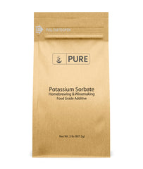 Pure Original Ingredients potassium sorbate 2 lb bag preserves wines and beverages.