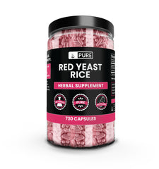 Pure Original Ingredients Red Yeast Rice bottle for pure daily wellness support.