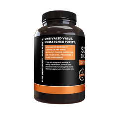 Pure Original Ingredients sodium bicarbonate label highlights no-fillers policy.