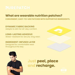 Pure Patch Recovery Patch box opened, revealing a full supply of vegan patches.
