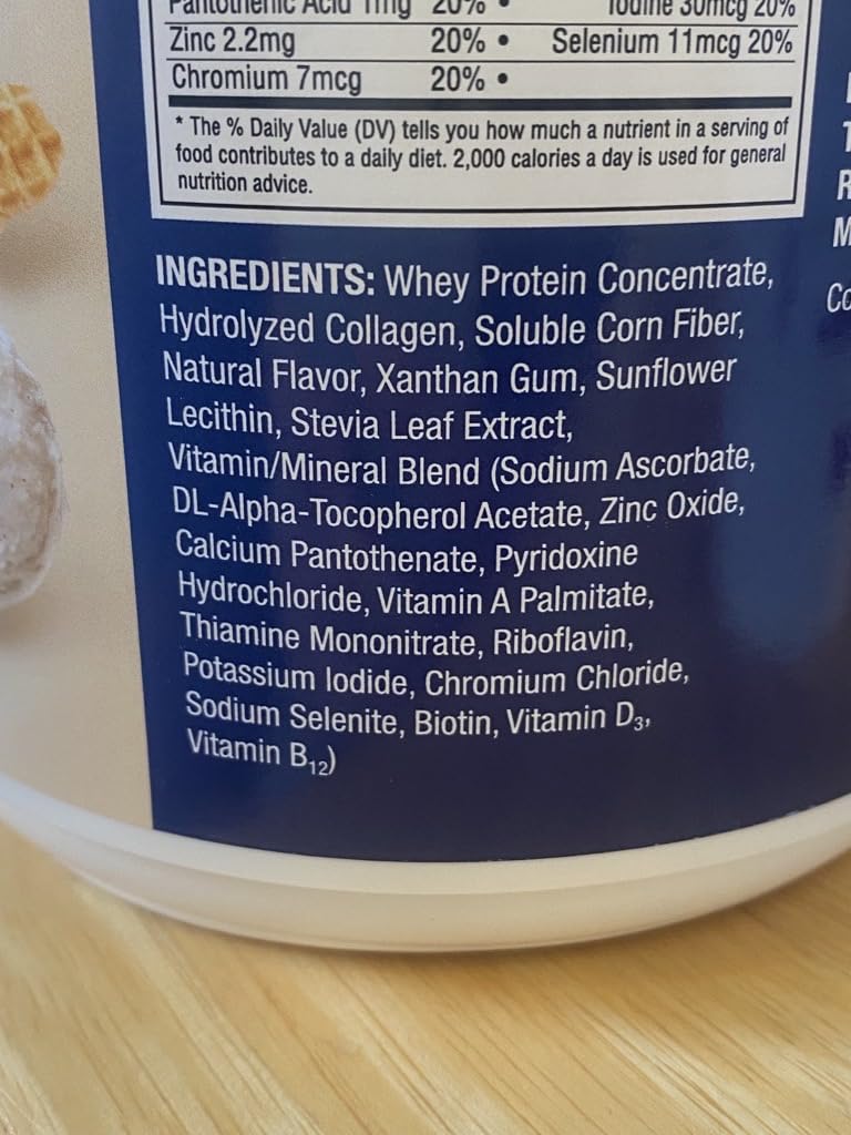 Pure Protein All-In-One Vanilla gluten-free, non-GMO promise for clean nutrition