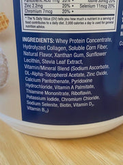 Pure Protein All-In-One Vanilla gluten-free, non-GMO promise for clean nutrition