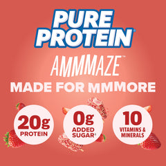 Pure Protein AMMMAZE bar on-the-go packaging convenient for travel