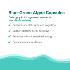 Pure Synergy ingredients panel shows chlorophyll and phytonutrients.