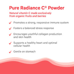 Pure Synergy label highlights organic, non-GMO, vegan attributes.
