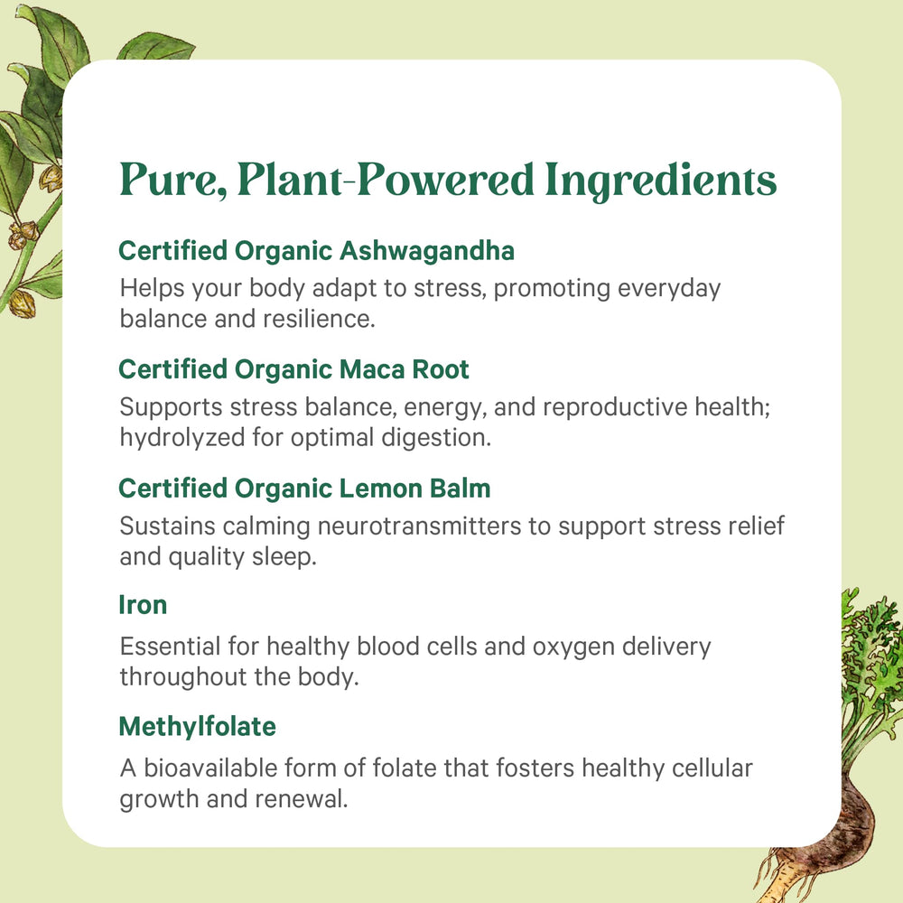 Vita·Min·Balance packaging emphasizes vegan, gluten-free, and dairy-free formula.
