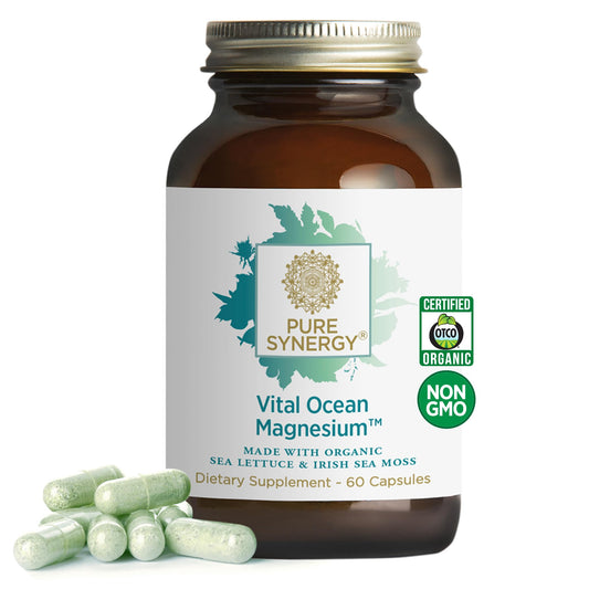 Pure Synergy Vital Ocean Magnesium bottle for daily vitality